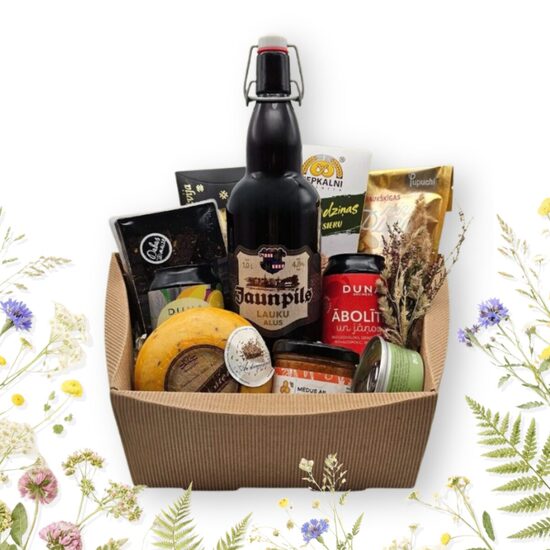 "Līgo zeltā" Līgo -Jāņu dāvanu grozs